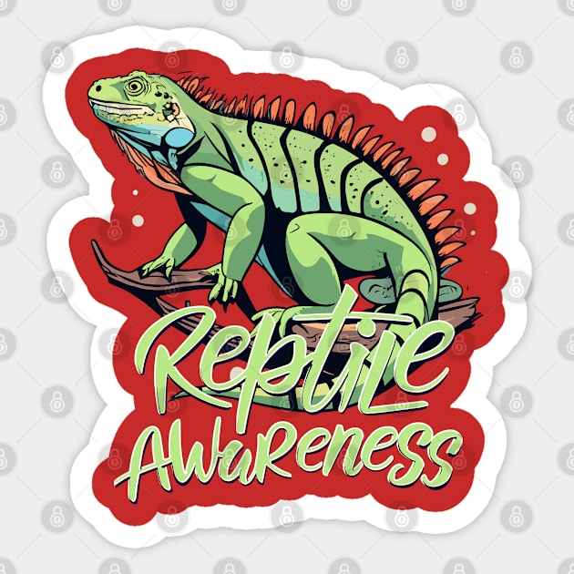 National Reptile Awareness Day – October 21 Sticker by irfankokabi